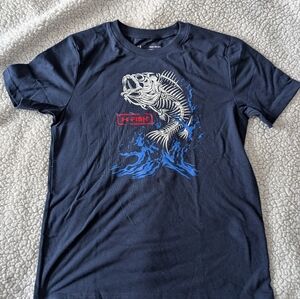 Boys Under Armour Dark Blue Graphic Tee